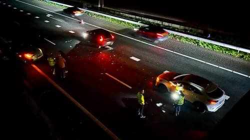 A35 – Files door twee ongevallen bij Borne-West en Wierden
