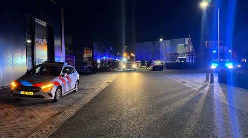 Schuurbrand op industrieterrein aan Molendijk Noord in Rijssen in nacht van tweede kerstdag