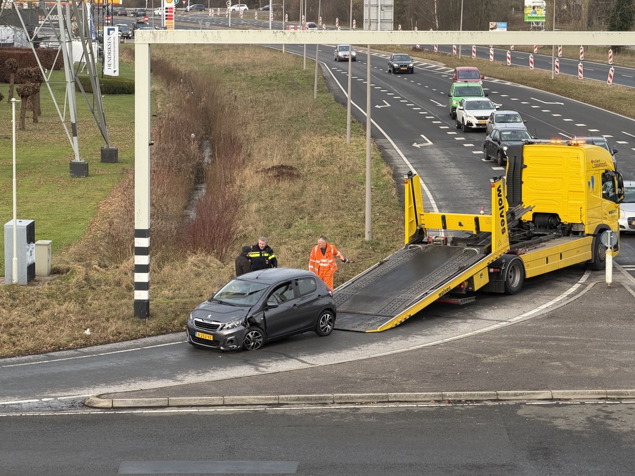 aanrijding Weezebeeksingel Almelo