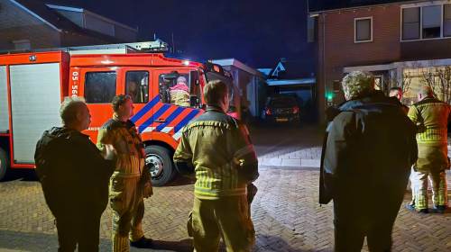 Brandweer Enter rukt uit voor gaslucht in woning