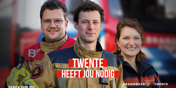 Brandweer Twente zoekt nieuwe vrijwilligers voor 19 kazernes