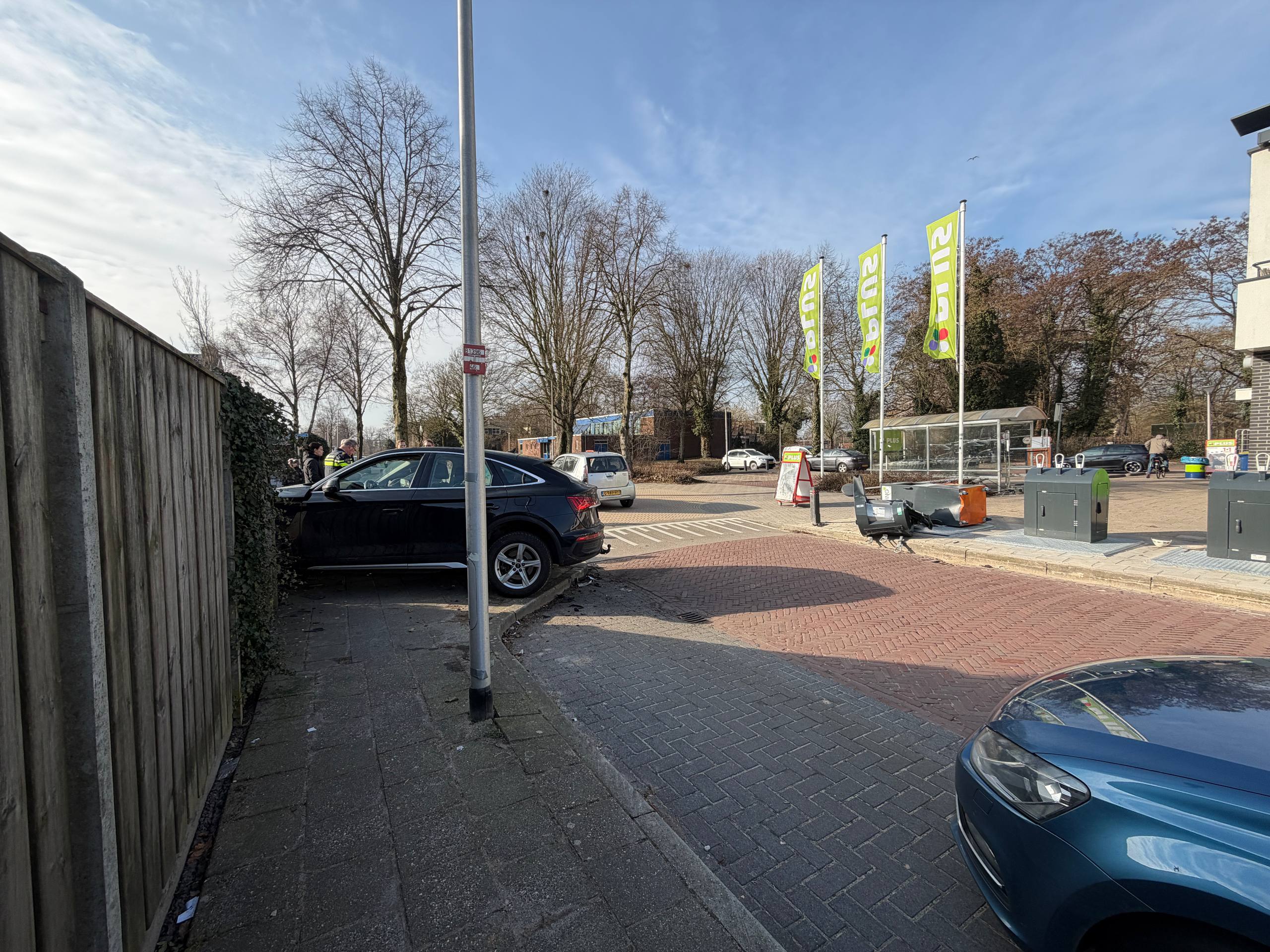 Ravage bij supermarkt Nijverdal