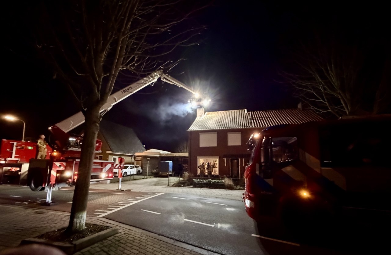 Schoorsteenbrand Dannenberg Rijssen
