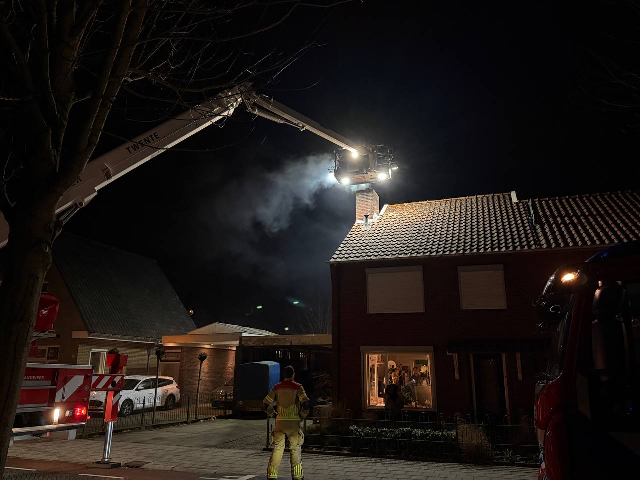 Schoorsteenbrand Dannenberg Rijssen
