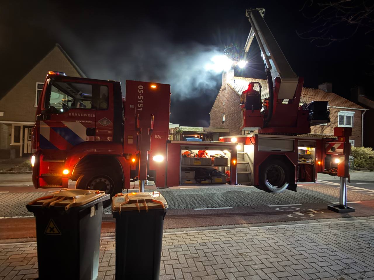 Schoorsteenbrand Dannenberg Rijssen