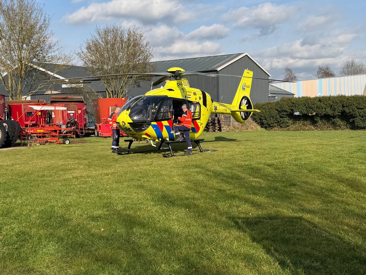 Bedrijfsongeval Mariënheem Hellendoornseweg