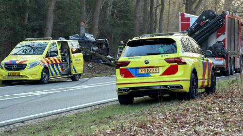 Twee doden bij ernstig ongeluk op N741 in Delden