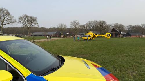 Traumahelikopter ingezet bij enduro-ongeval in Holten