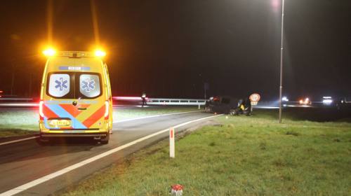 Twee gewonden bij aanrijding op A1 bij Bathmen