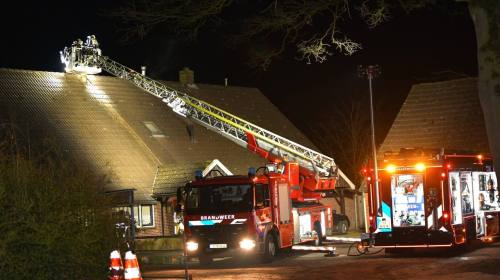 Schoorsteenbrand snel geblust in Bornerbroek