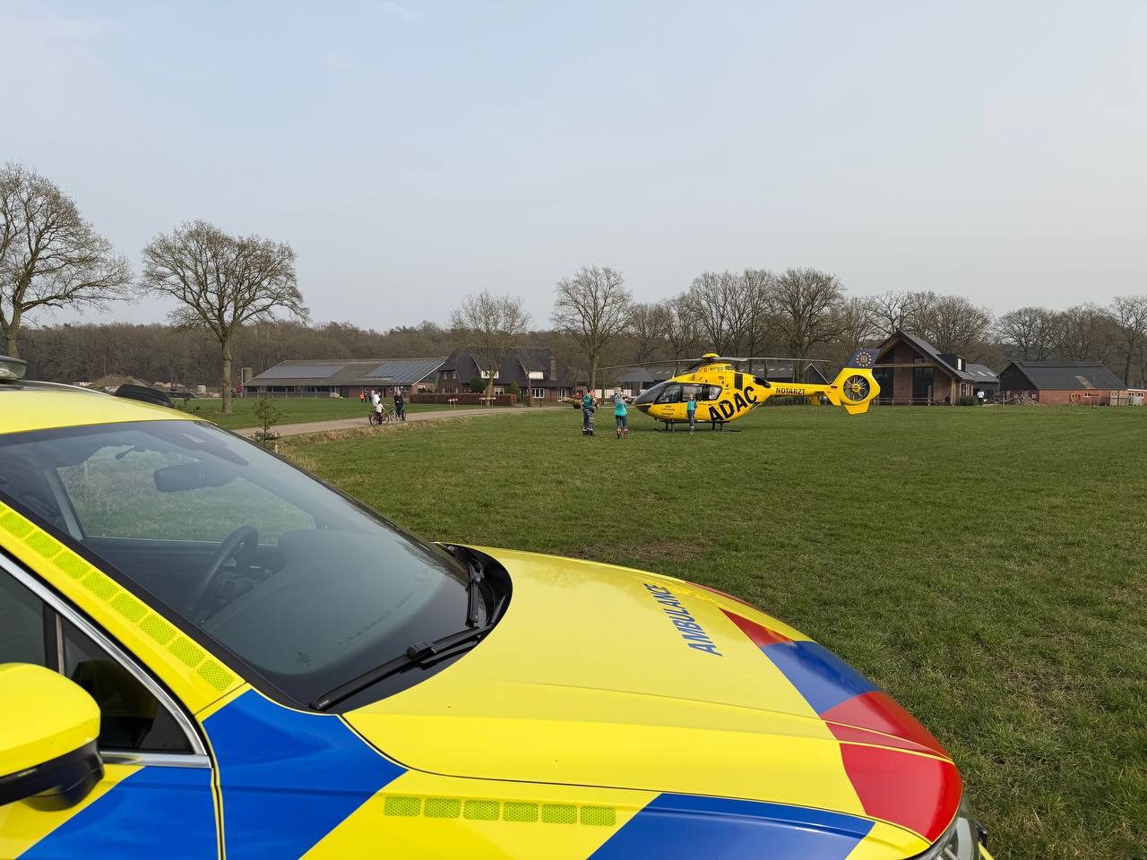 Traumahelikopter Brenderweg Holten