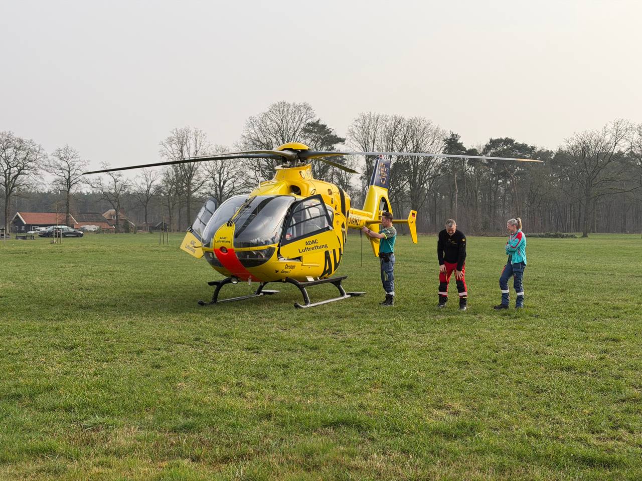 Traumahelikopter Brenderweg Holten