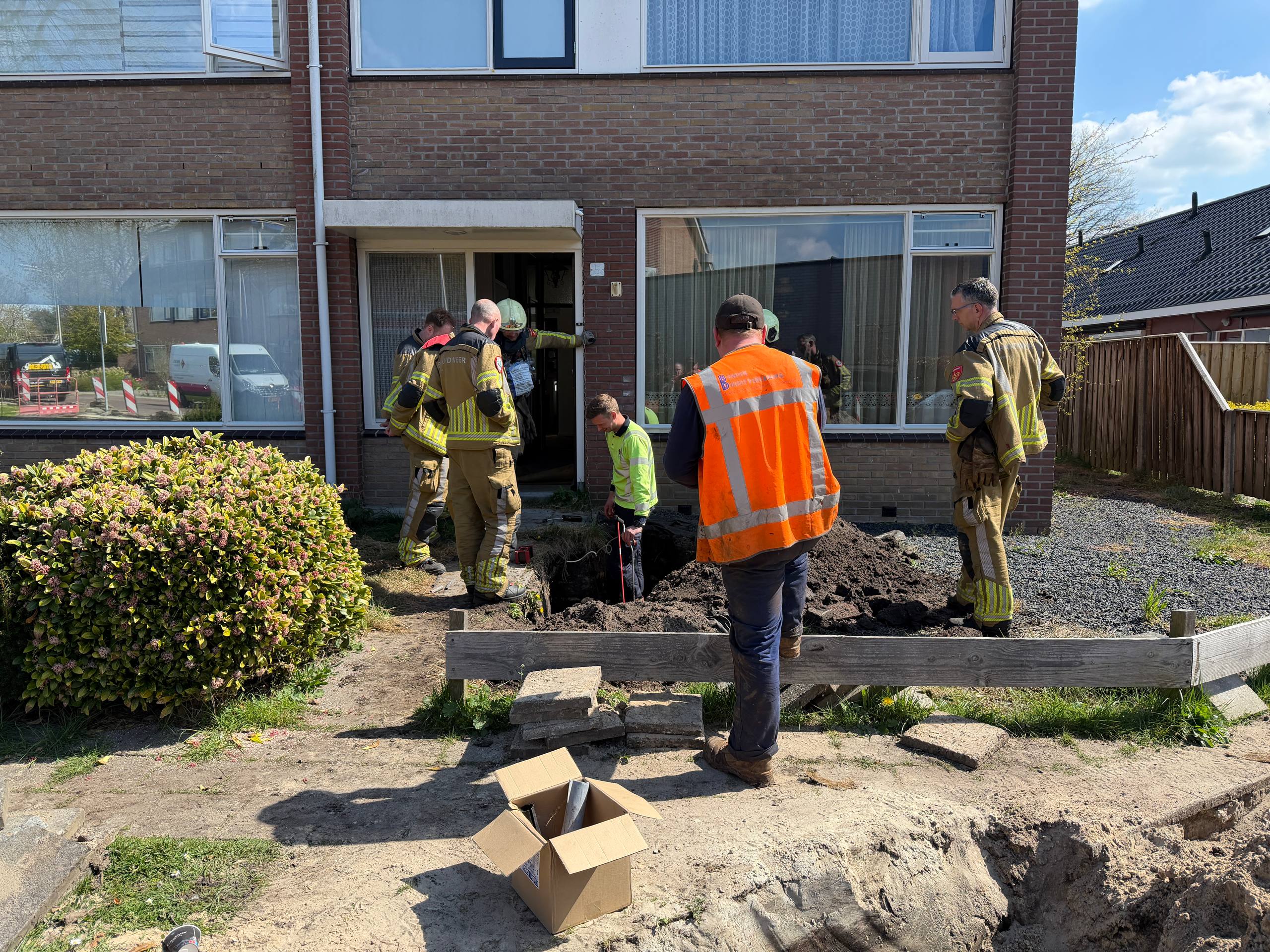 Gaslek Rijnstraat Nijverdal