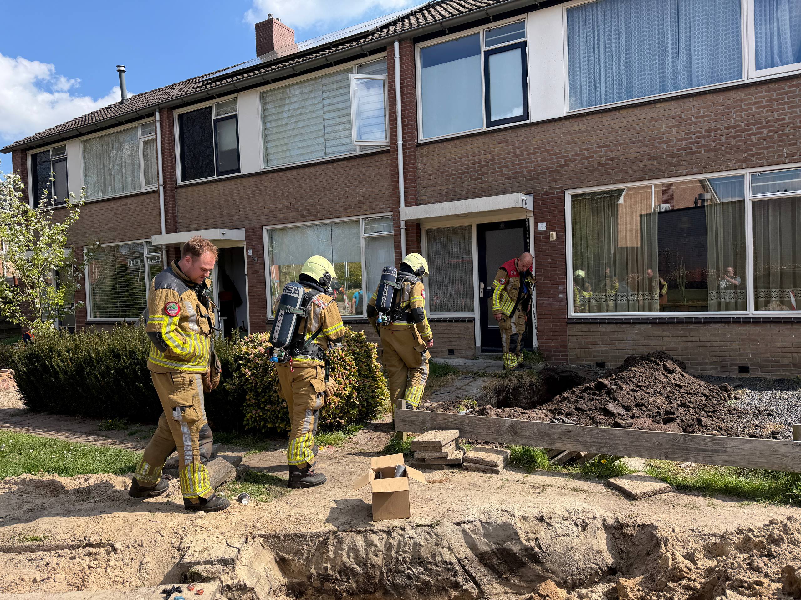 Gaslek Rijnstraat Nijverdal