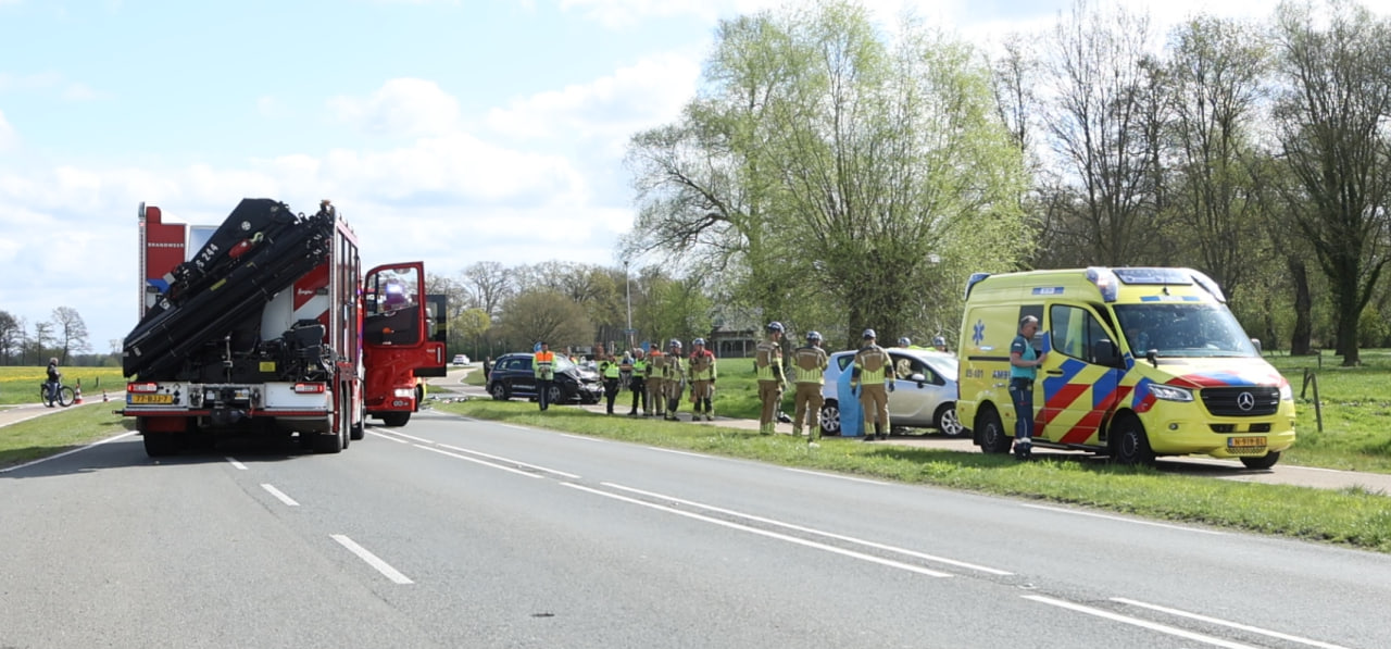 Twee gewonden bij ongeval in Geesteren