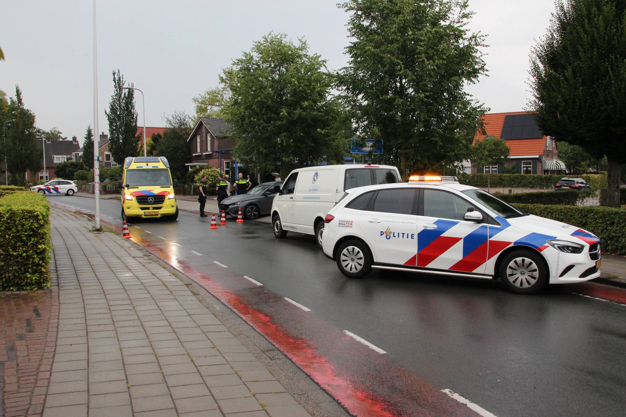 aanrijding met auto in Holten